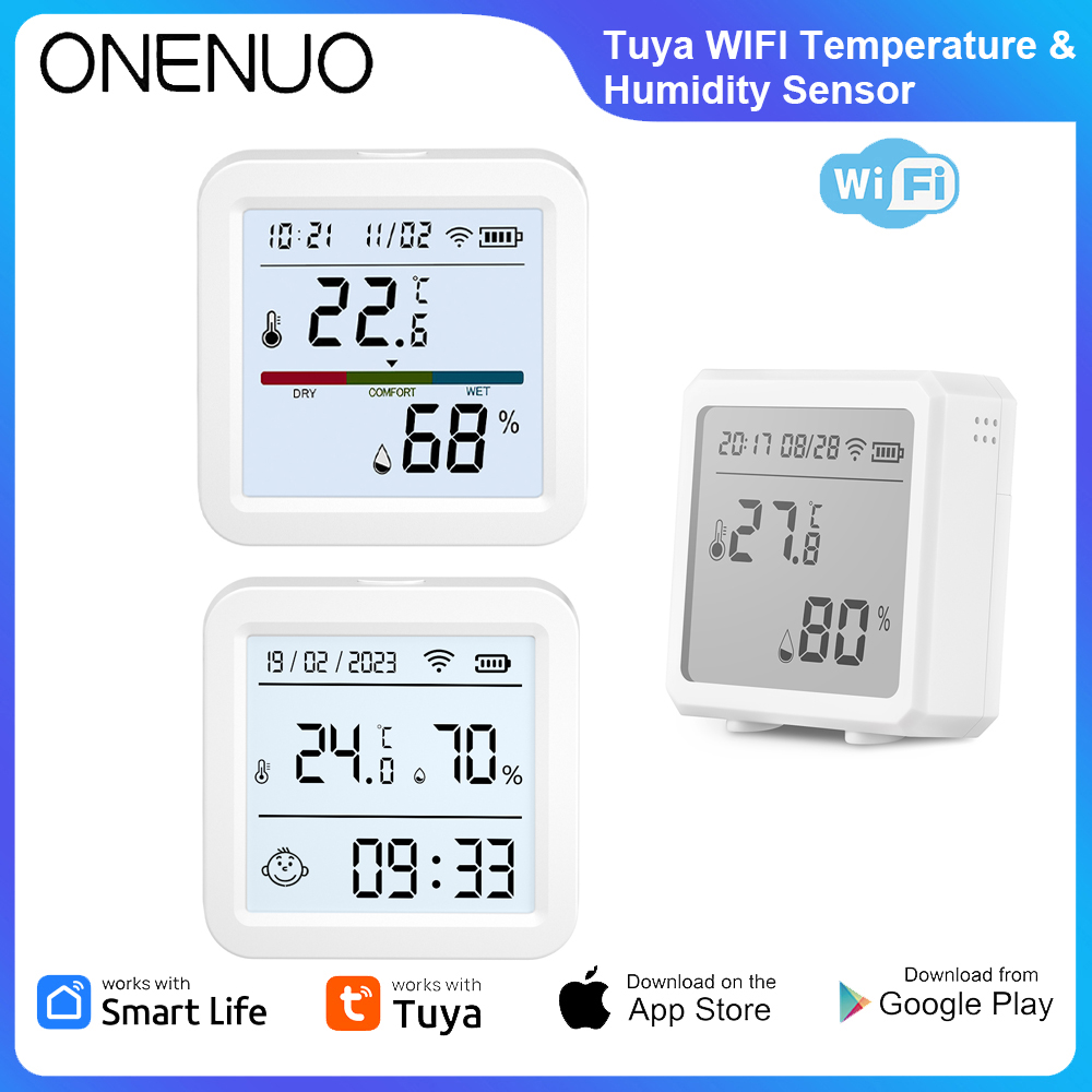 Tuya wifi thông minh nhiệt độ  - đánh giá và giá Digital Hygrometer Probe