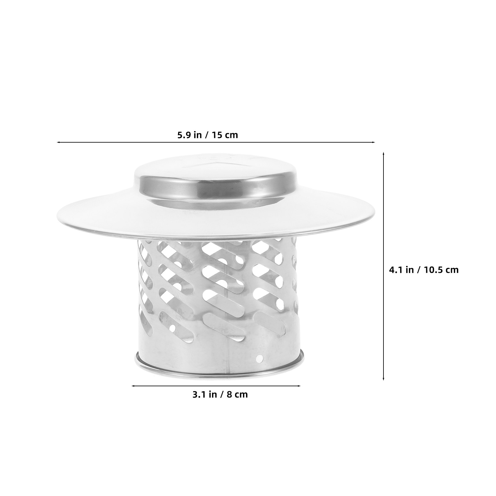 2Pcs Stainless Steel Chimney C - đánh giá và giá Screen Top Mesh