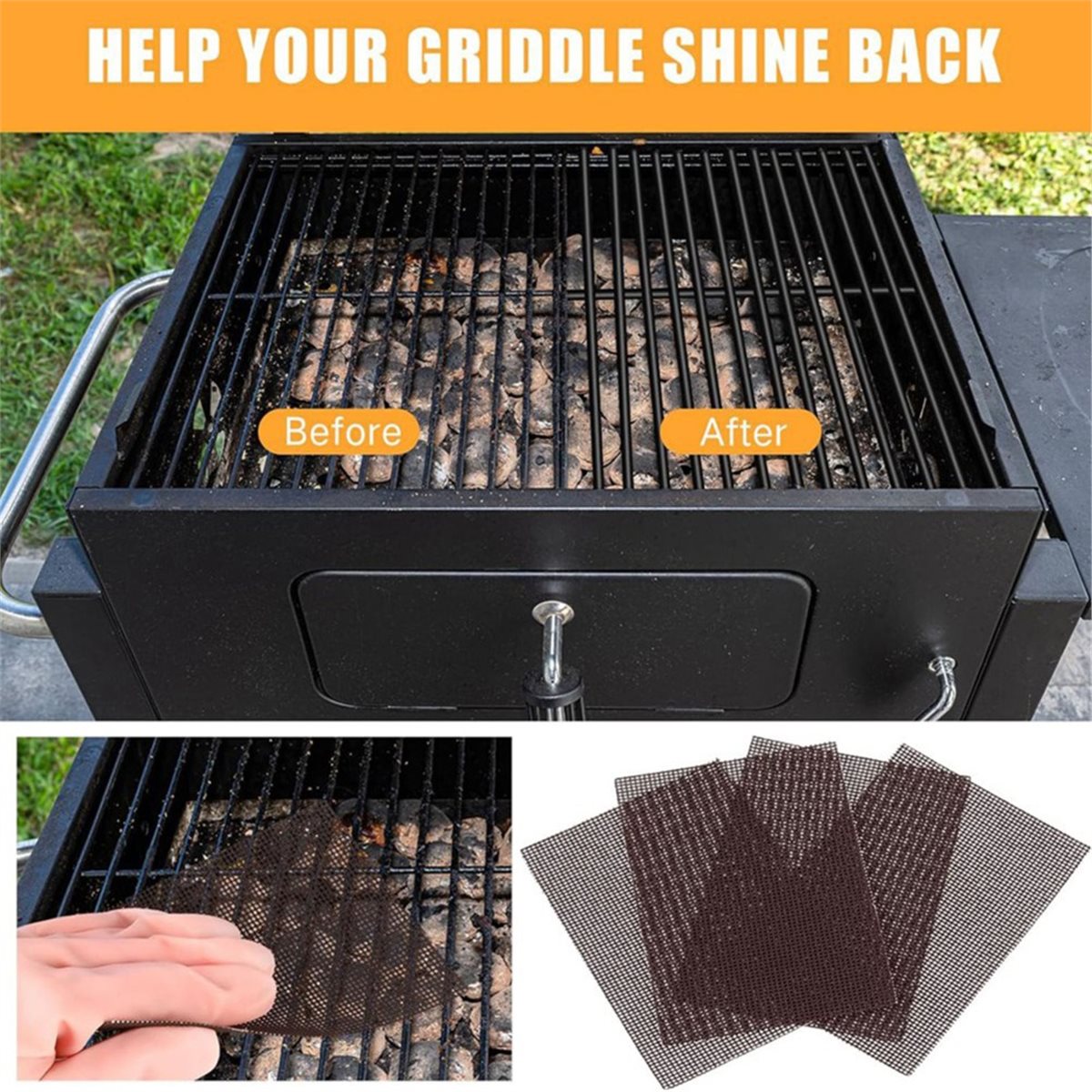 100 Pack Griddle 4x5.5'' Scree - đánh giá và giá Screen Top Mesh