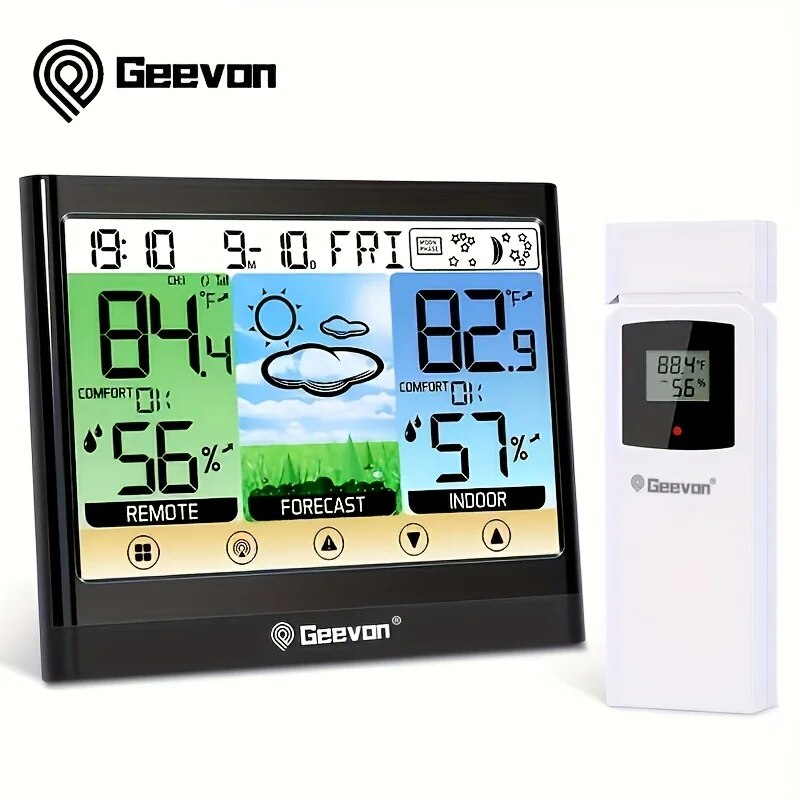 Geevon Weather Station Wireles - đánh giá và giá Digital Hygrometer Probe